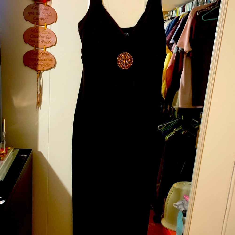 Enfocos studio dress ladies size 8 brown